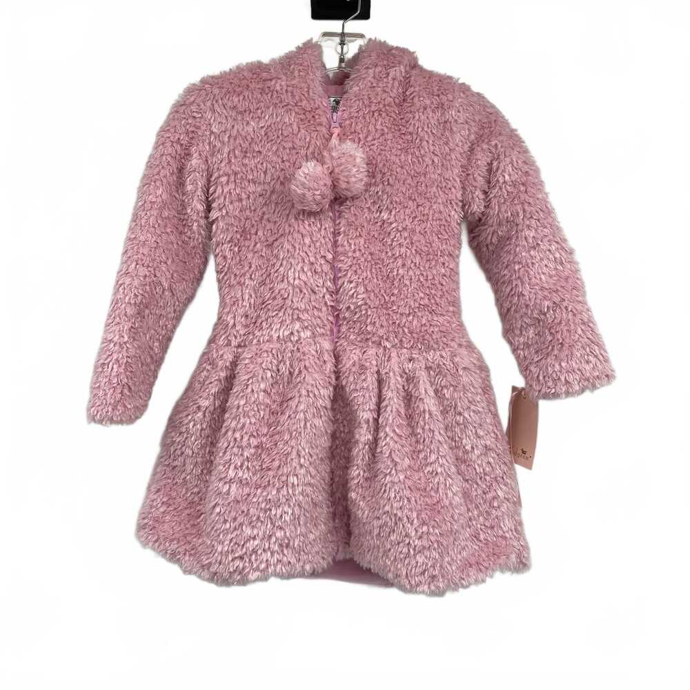 Widgeon Pink Synthetic Girls Pea Coat | Size 7